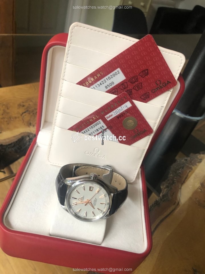 Omega Seamaster Aqua Terra Mens watch Unisex Automatic Steel 23113422102002 Replica 2