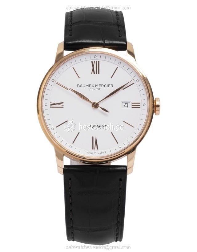 IMG_9085 Baume & Mercier Classima Mens watch Unisex Automatic Rose gold M0A10271 Replica 2