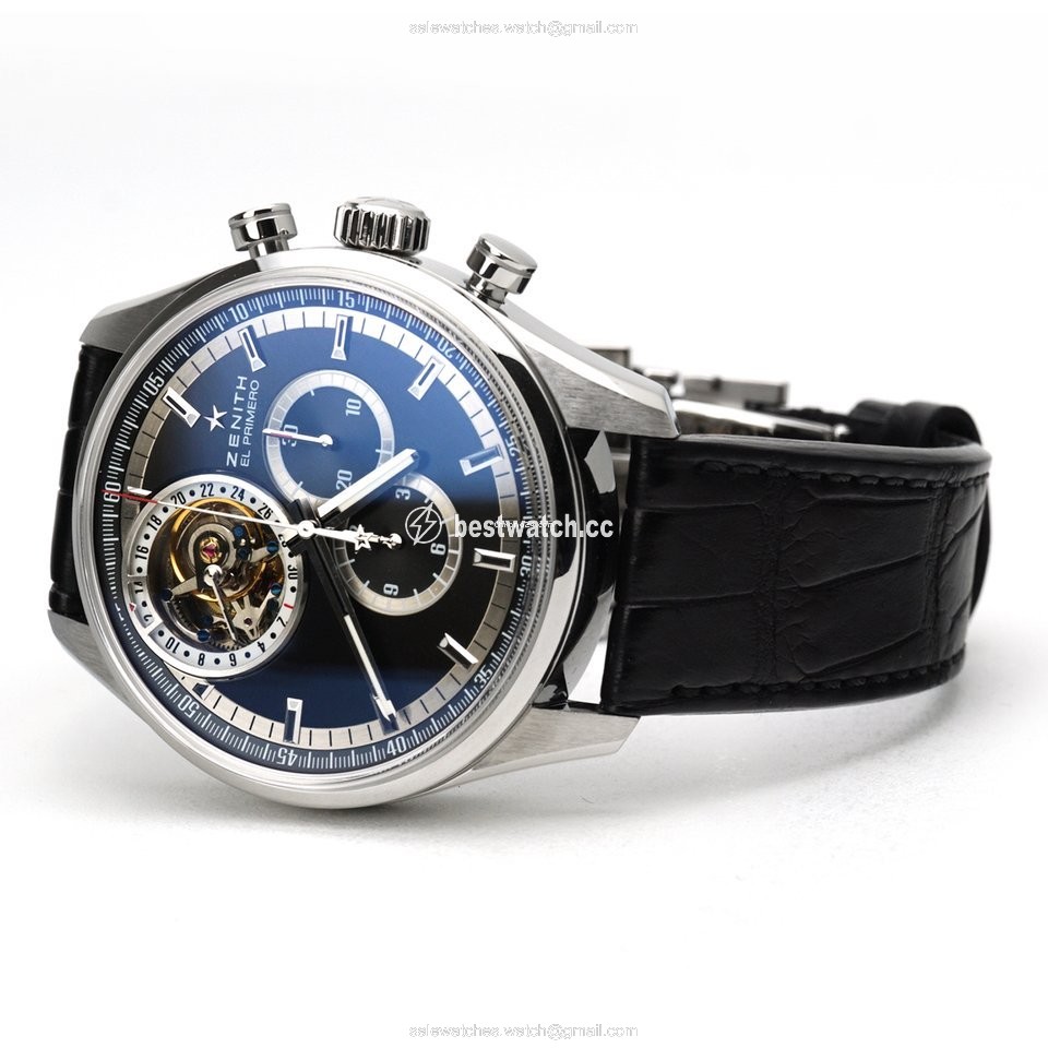 IMG_9085 Zenith El Primero Tourbillon Mens watch Unisex Automatic Steel 03.2050.4035 21.C630 Replica 2