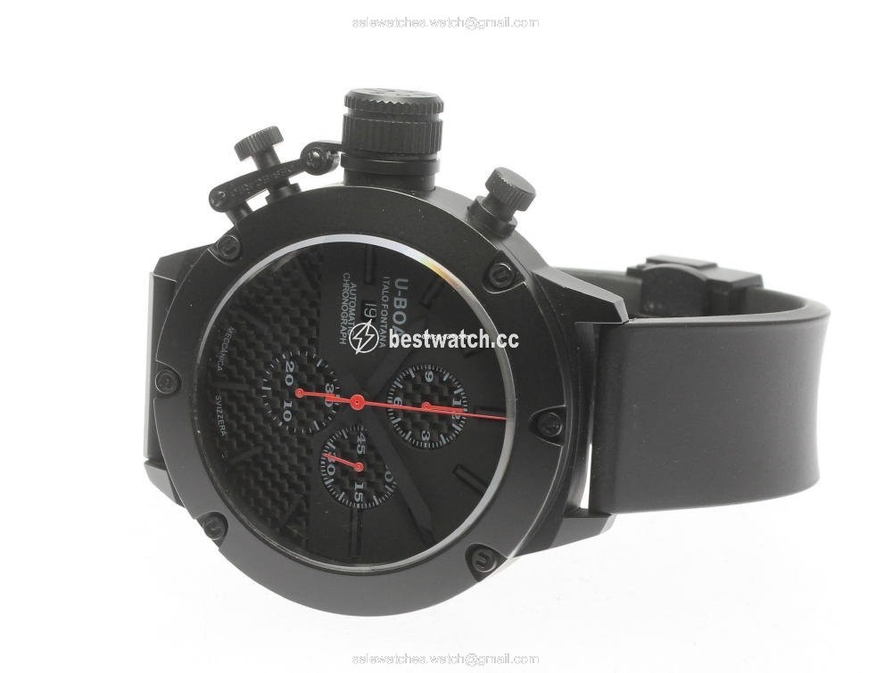 IMG_9085 U-Boat Classico Mens watch Unisex Automatic Titanium 6549 Replica 2