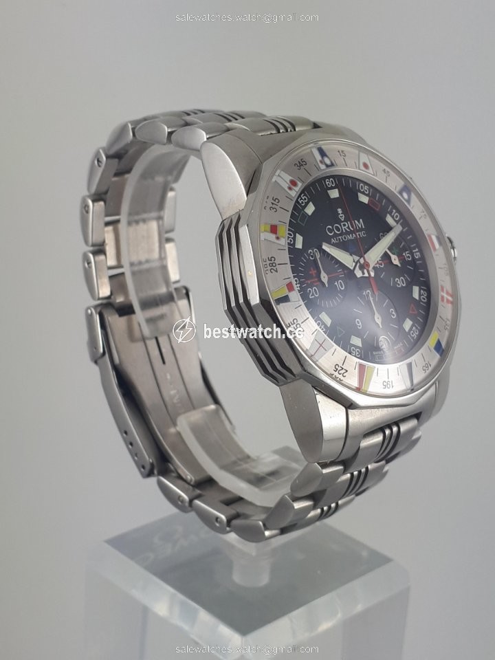 IMG_9085 Corum Admirals Cup Mens watch Unisex Automatic Steel 985.630.20 Replica 2