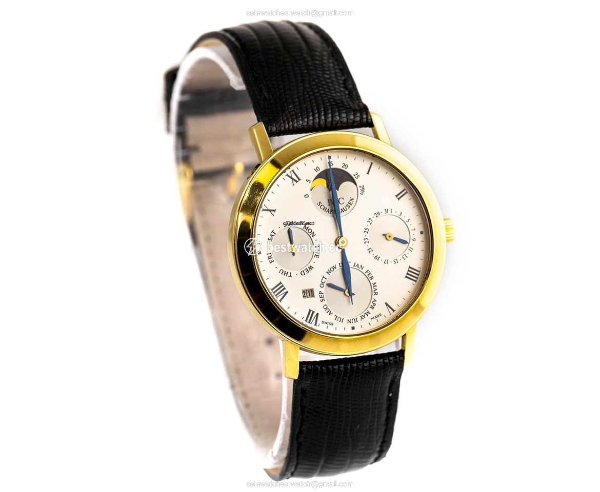 IMG_9085 IWC Portofino Mens watch Unisex Manual winding Yellow gold IW2050 Replica 2