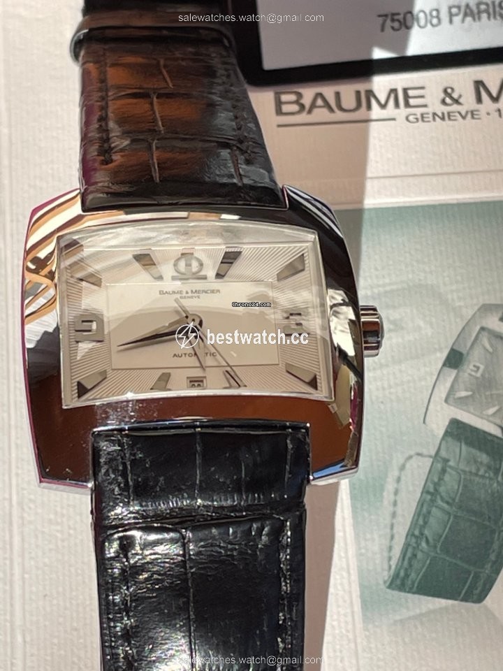 IMG_9085 Baume & Mercier Hampton Mens watch Unisex Automatic Steel M0A08369 Replica 2