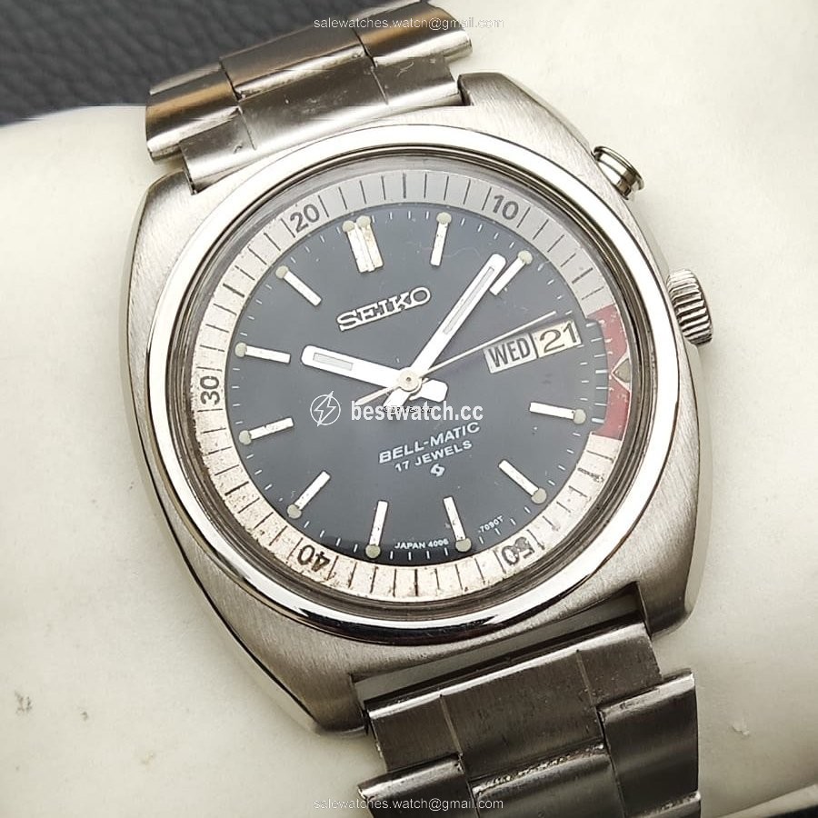 IMG_9085 Seiko Mens watch Unisex Automatic Steel 4006-6040 Replica 2