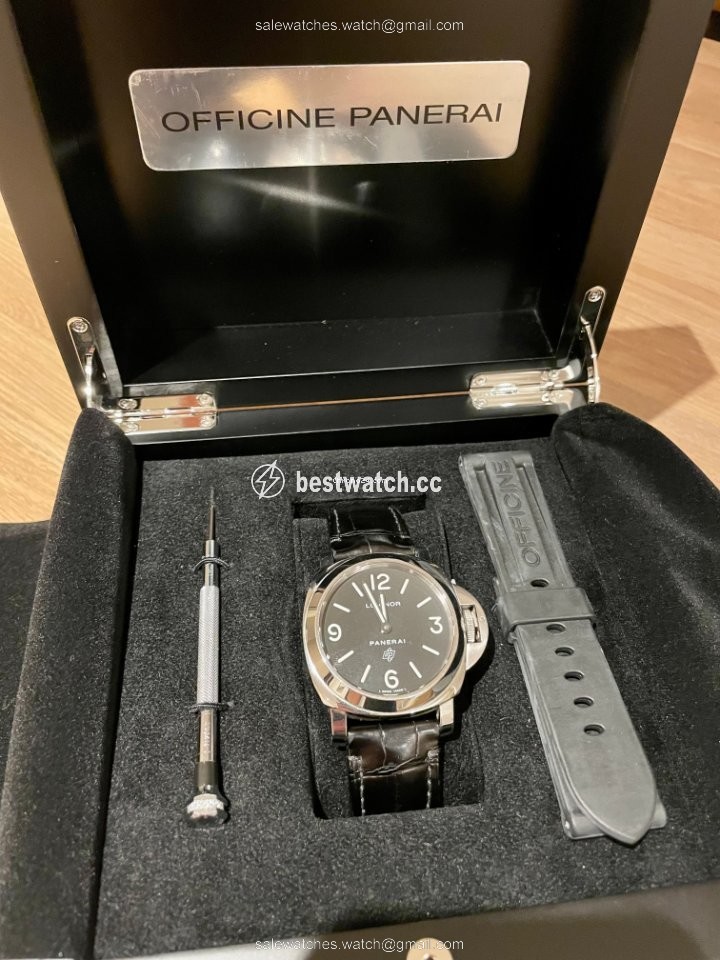 IMG_9085 Panerai Luminor Base Logo Mens watch Unisex Manual winding Steel PAM 00000 Replica 2