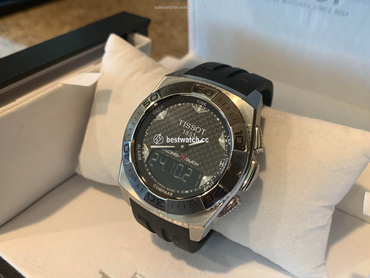 Tissot Racing-Touch Mens watch Unisex Quartz Steel T002.520.17.051.00 Replica 2