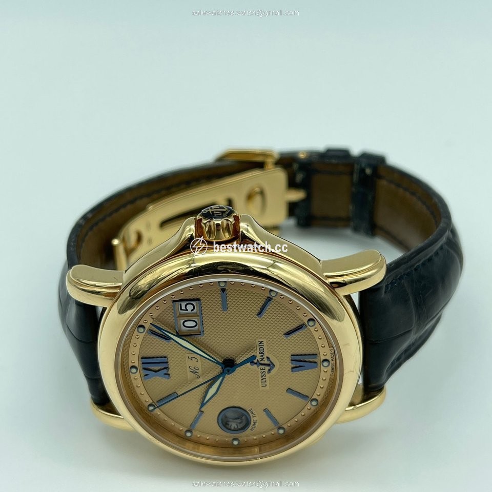 Ulysse Nardin San Marco Mens watch Unisex Automatic Rose gold 226-88 Replica 2