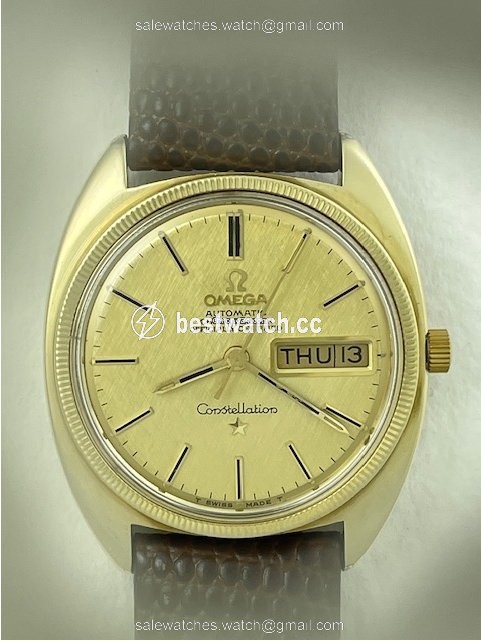 IMG_9085 Omega Constellation Day-Date Mens watch Unisex Automatic Gold Steel CD 168-029 Replica 2