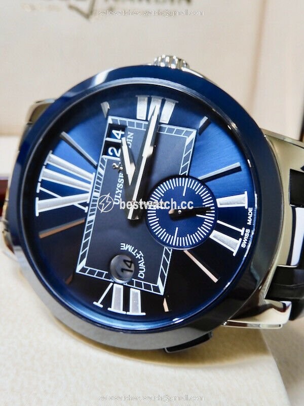 IMG_9085 Ulysse Nardin Executive Dual Time Automatic 243-00 Replica 2