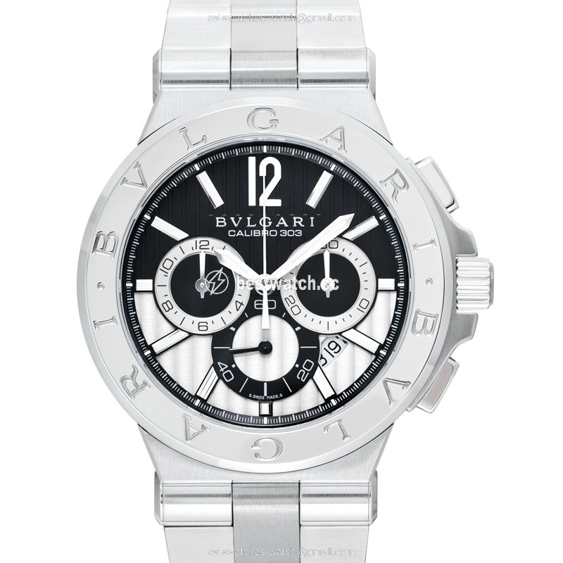 Bulgari Diagono Mens watch Unisex Automatic Steel 101880 Replica 2
