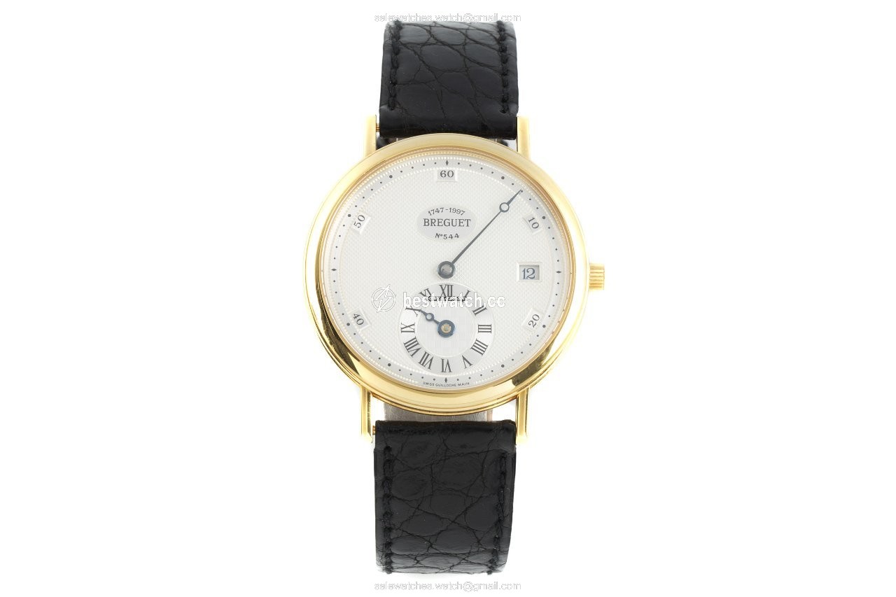 IMG_9085 Breguet Classique Mens watch Unisex Automatic Yellow gold 1747 Replica 2