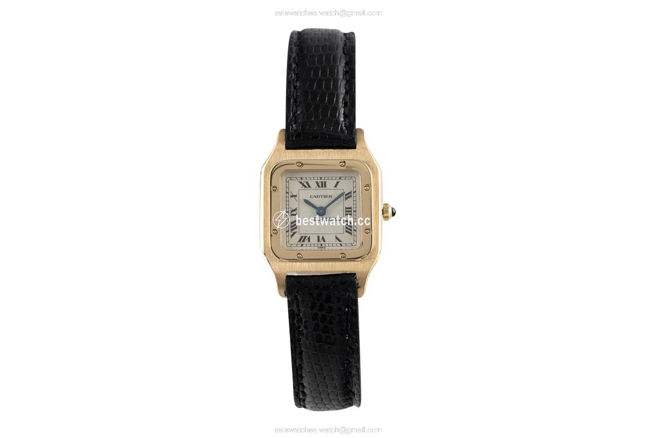 Cartier Santos Dumont Womens watch Manual winding Yellow gold 8210 Replica 2