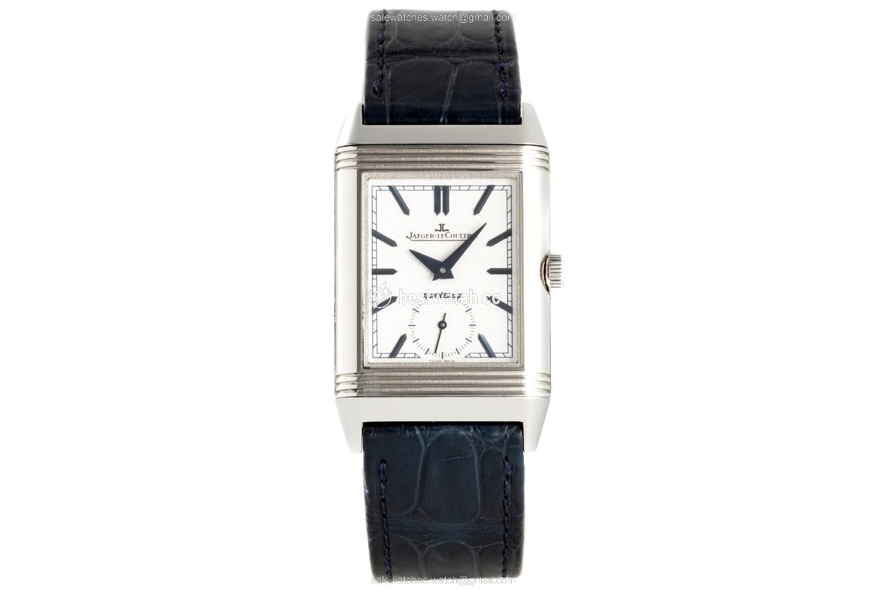 Jaeger-LeCoultre Reverso Duoface Mens watch Unisex Manual winding Steel 213.8.D4 Replica 2