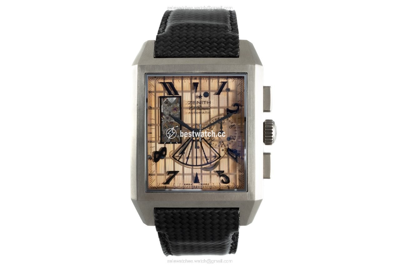 Zenith Port Royal Mens watch Unisex Automatic Titanium 95.0550.4021 Replica 2
