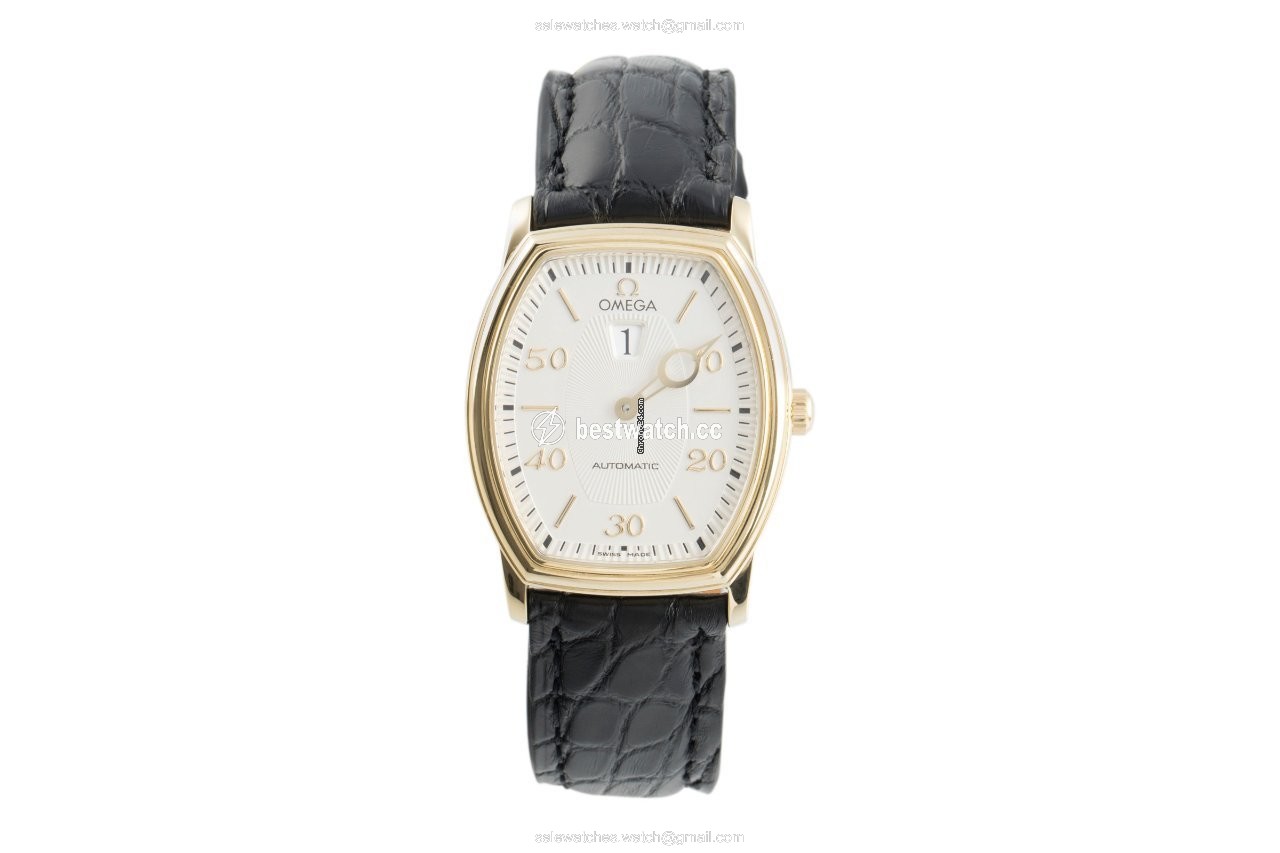 IMG_9085 Omega De Ville Prestige Mens watch Unisex Automatic Yellow gold 4653.31 Replica 2