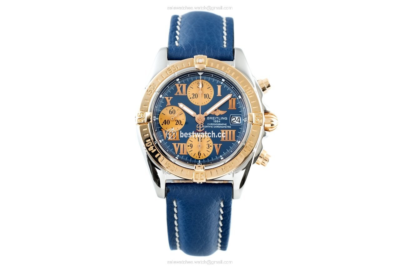 IMG_9085 Breitling Chrono Cockpit Mens watch Unisex Automatic Gold Steel C13358 Replica 2