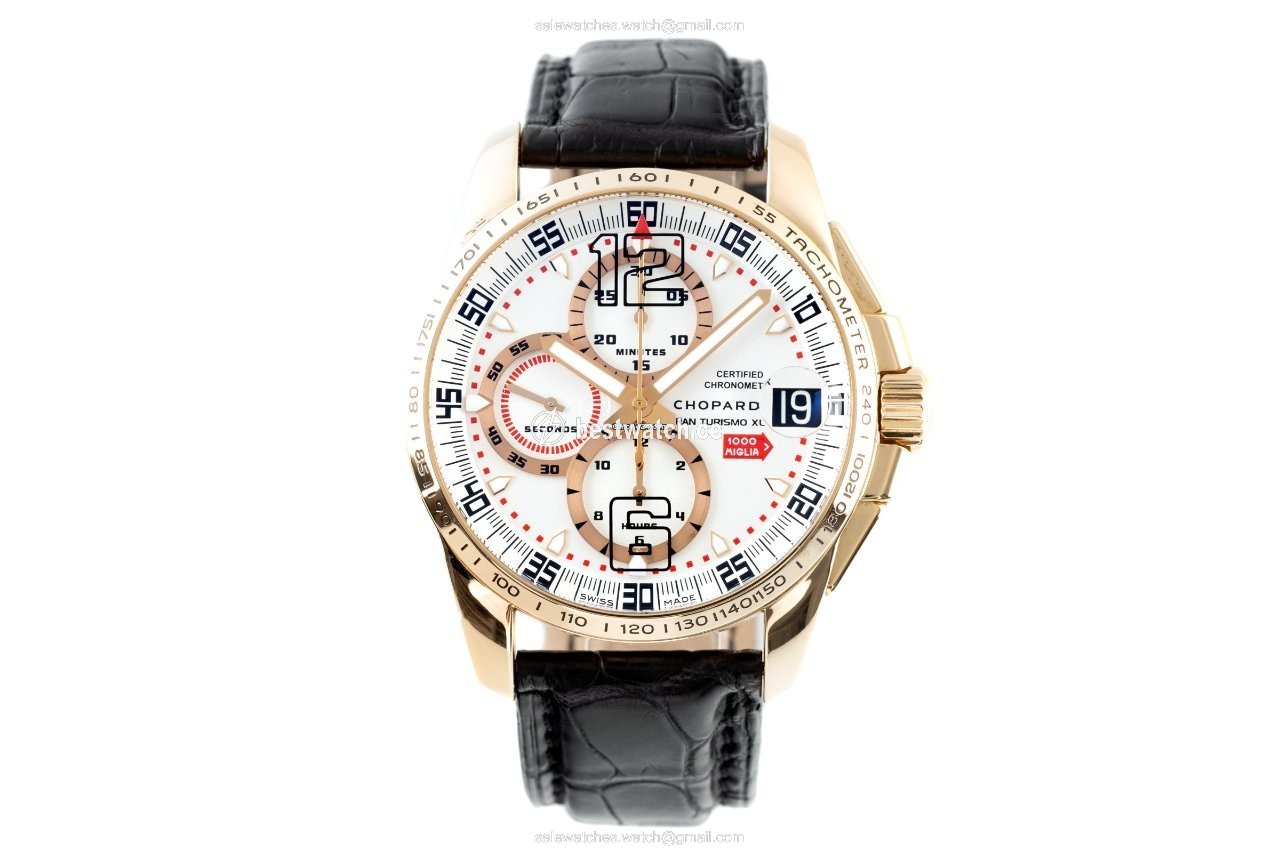 IMG_9085 Chopard Mille Miglia Mens watch Unisex Automatic Red gold 161268-5003 Replica 2