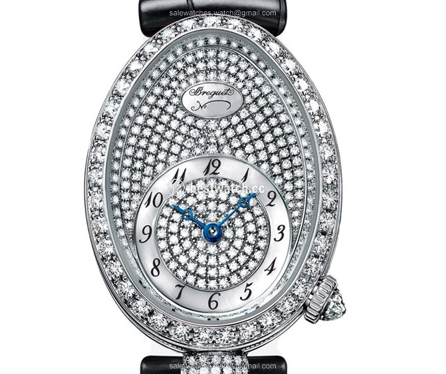 IMG_9085 Breguet Reine de Naples Womens watch Automatic White gold 8928BB 8D 944 DD0D3L Replica 2