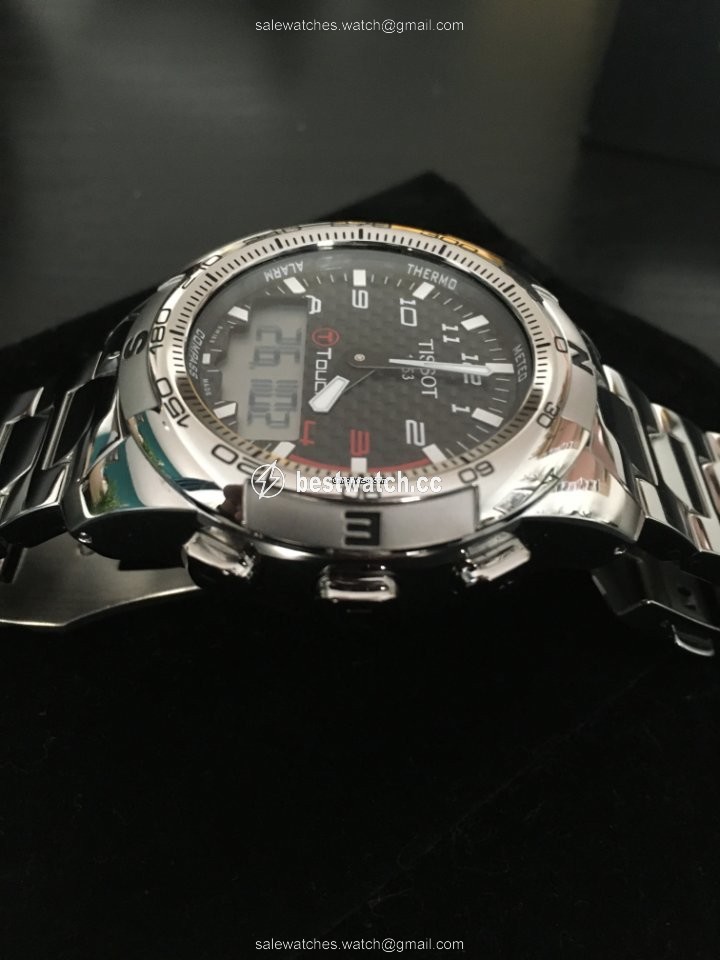 IMG_9085 Tissot T-Touch II Mens watch Unisex Quartz Titanium T047.420.44.207.00 Replica 2