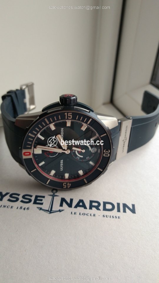 IMG_9085 Ulysse Nardin Marine Mens watch Unisex Automatic Titanium 1183-170LE 93-NEMO Replica 2