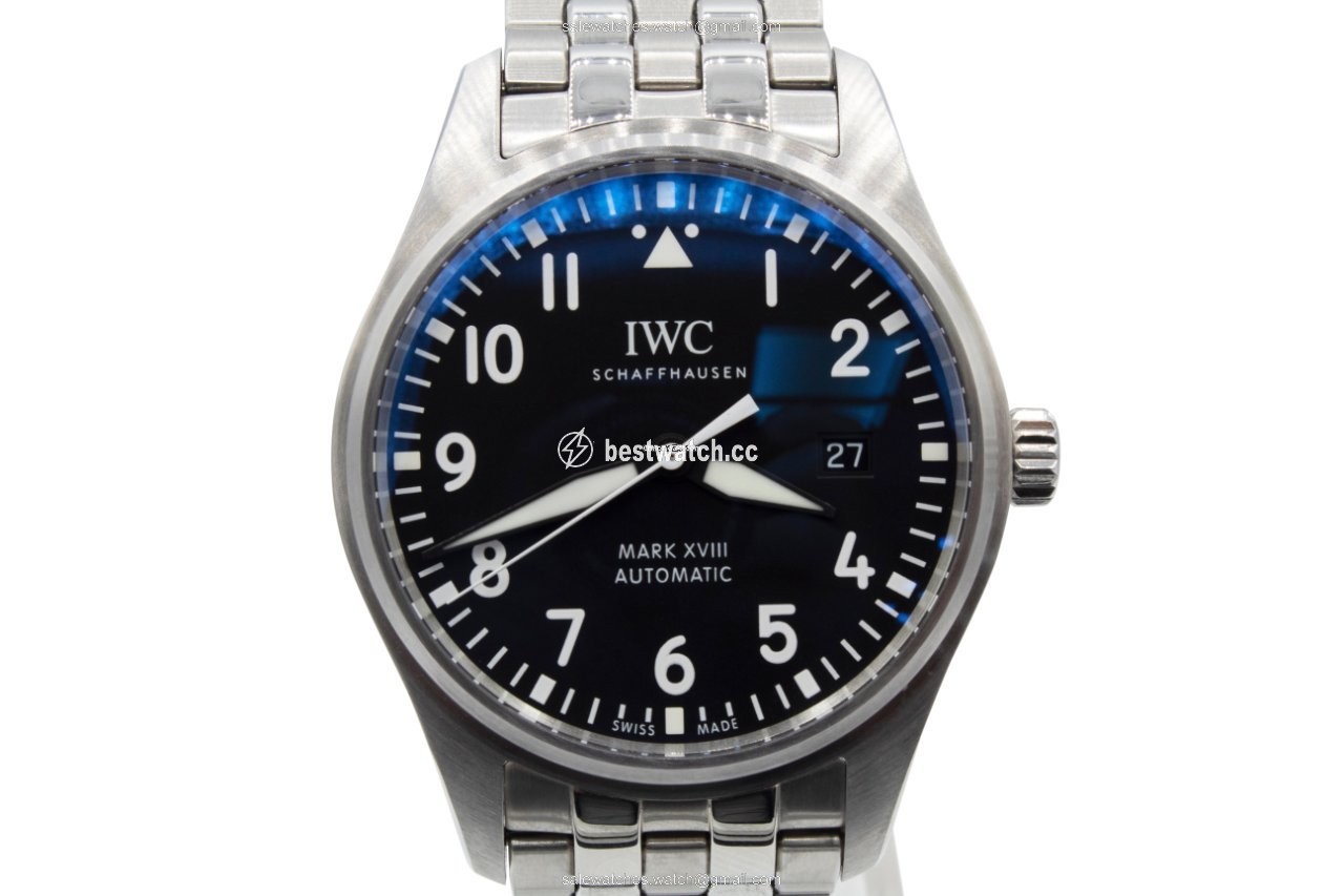 IMG_9085 IWC Pilot Mark Mens watch Unisex Automatic Steel IW327001 Replica 2