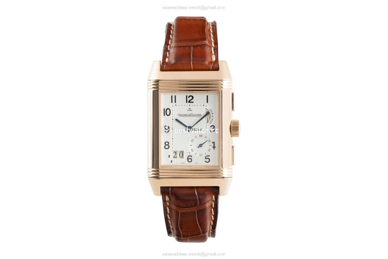 IMG_9085 Jaeger-LeCoultre Mens watch Unisex Manual winding Red gold 240.2.18 Replica 2
