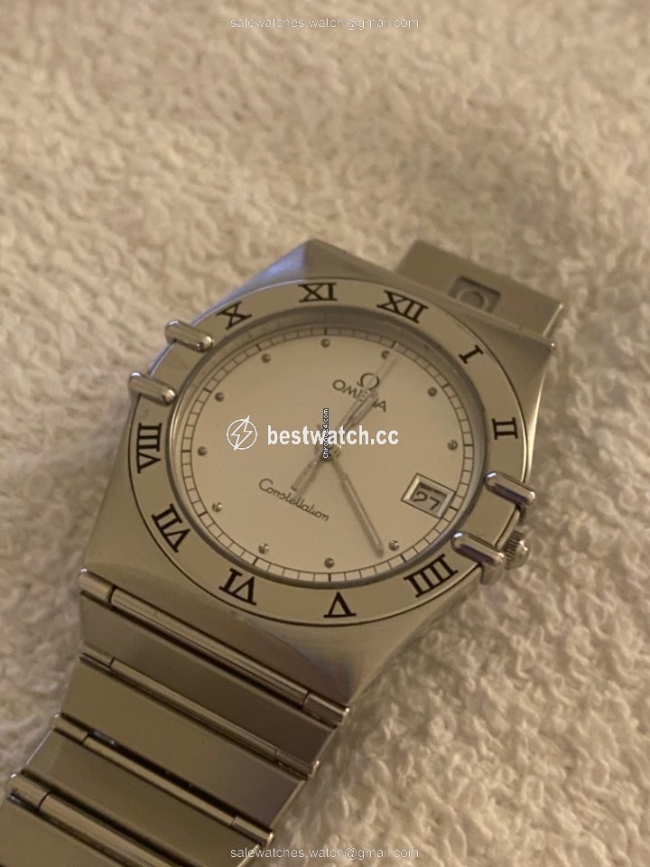 Omega Constellation Quartz Mens watch Unisex Quartz Steel 53428331 Replica 2