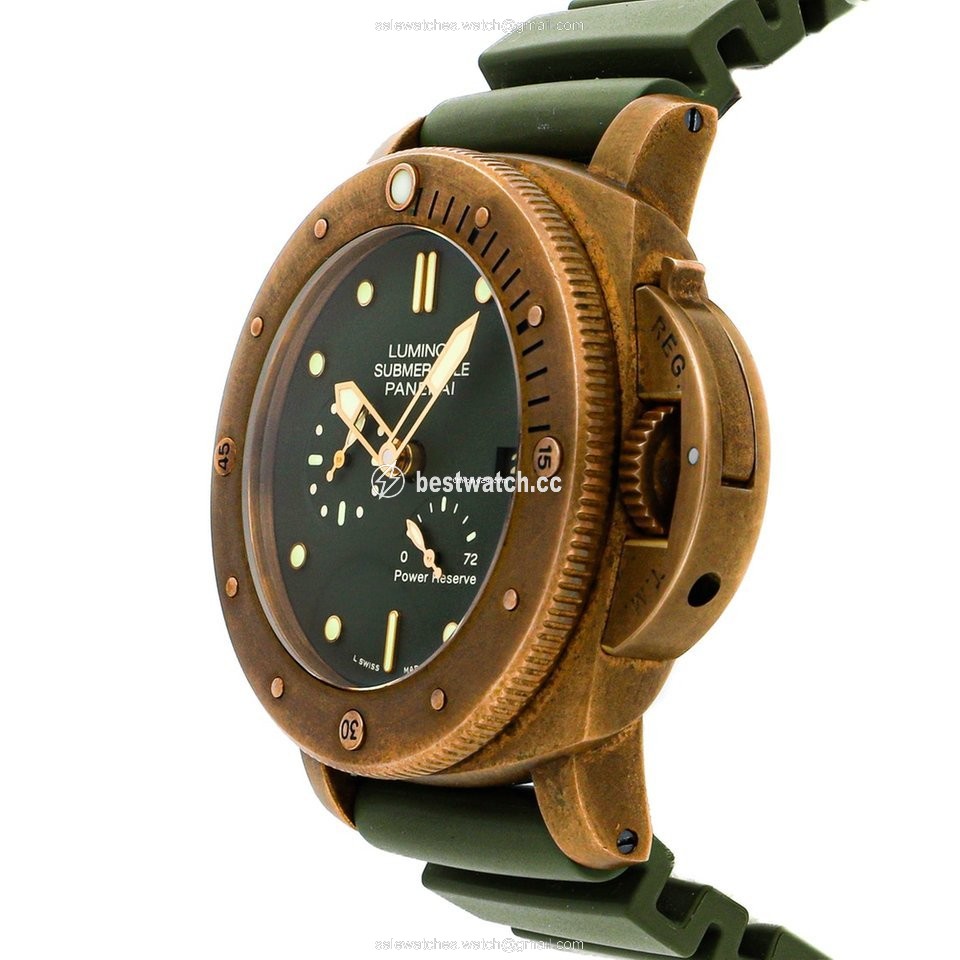 IMG_9085 Panerai Special Editions Mens watch Unisex Automatic Bronze PAM00507 Replica 2