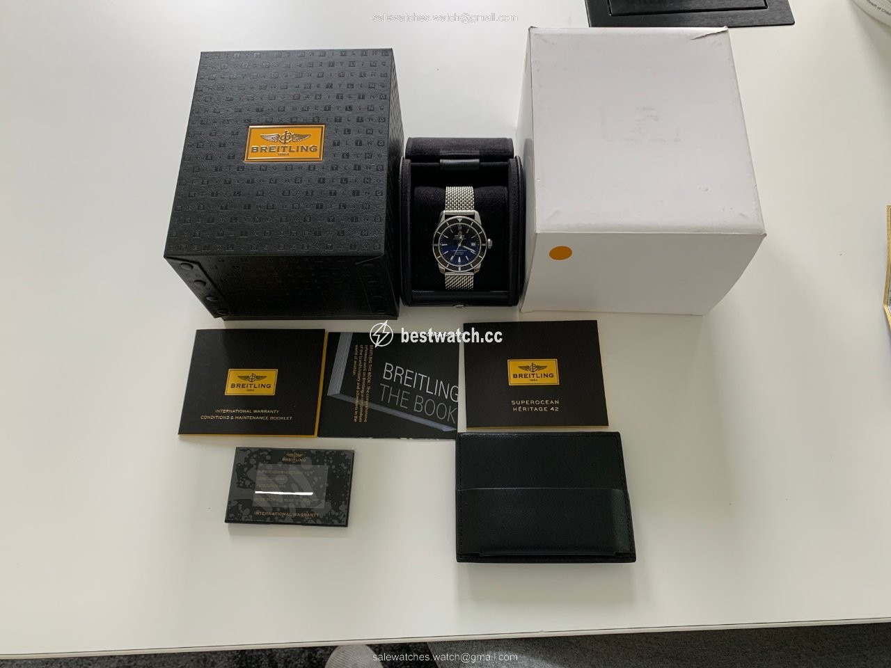 IMG_9085 Breitling Superocean Heritage 42 Mens watch Unisex Automatic Steel A1732124 BA61 Replica 2