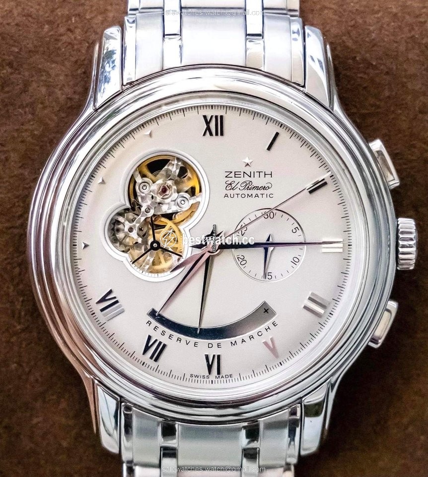 IMG_9085 Zenith El Primero Chronomaster Mens watch Unisex Automatic Steel 03.1260.4021 73.M1260 Replica 2