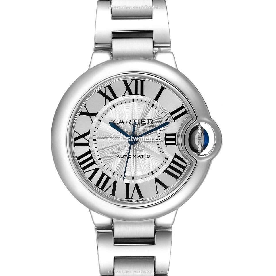 IMG_9085 Cartier Ballon Bleu 33mm Womens watch Automatic Steel W6920071 Replica 2