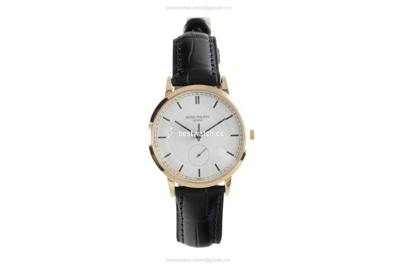 IMG_9085 Patek Philippe Calatrava Mens watch Unisex Manual winding Yellow gold 3893 Replica 2