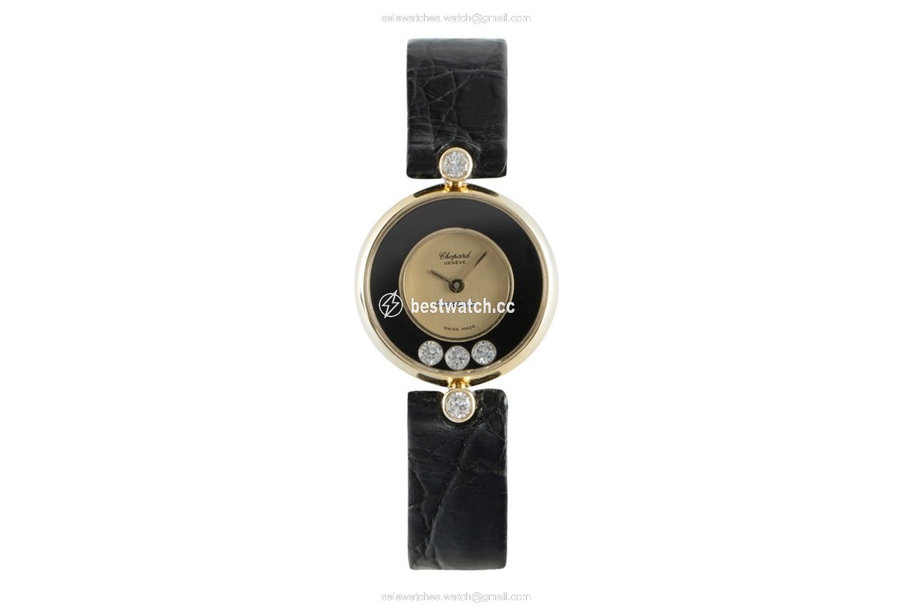 IMG_9085 Chopard Happy Diamonds Womens watch Quartz Yellow gold 20 3905 Replica 2
