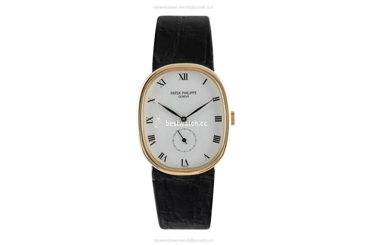 IMG_9085 Patek Philippe Golden Ellipse Mens watch Unisex Manual winding Yellow gold 3948 Replica 2