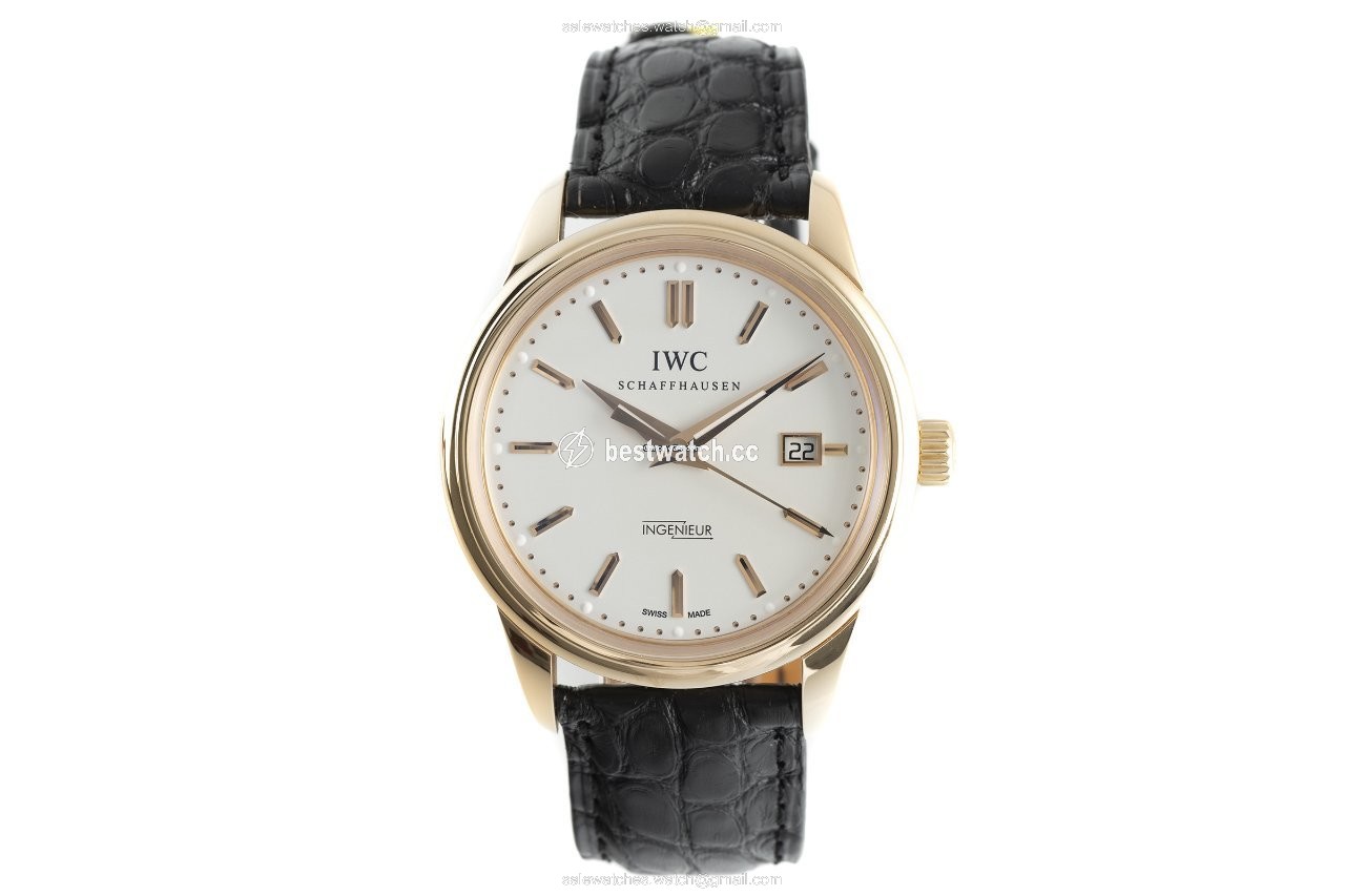IMG_9085 IWC Ingenieur Automatic Mens watch Unisex Automatic Red gold IW323303 Replica 2