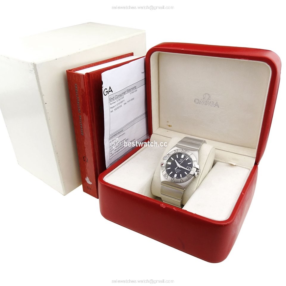 IMG_9085 Omega Constellation Double Eagle Mens watch Unisex Quartz Steel 1513.51.00 Replica 2
