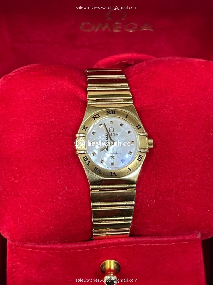 Omega Constellation Womens watch Automatic Yellow gold 6563 375 Replica 2
