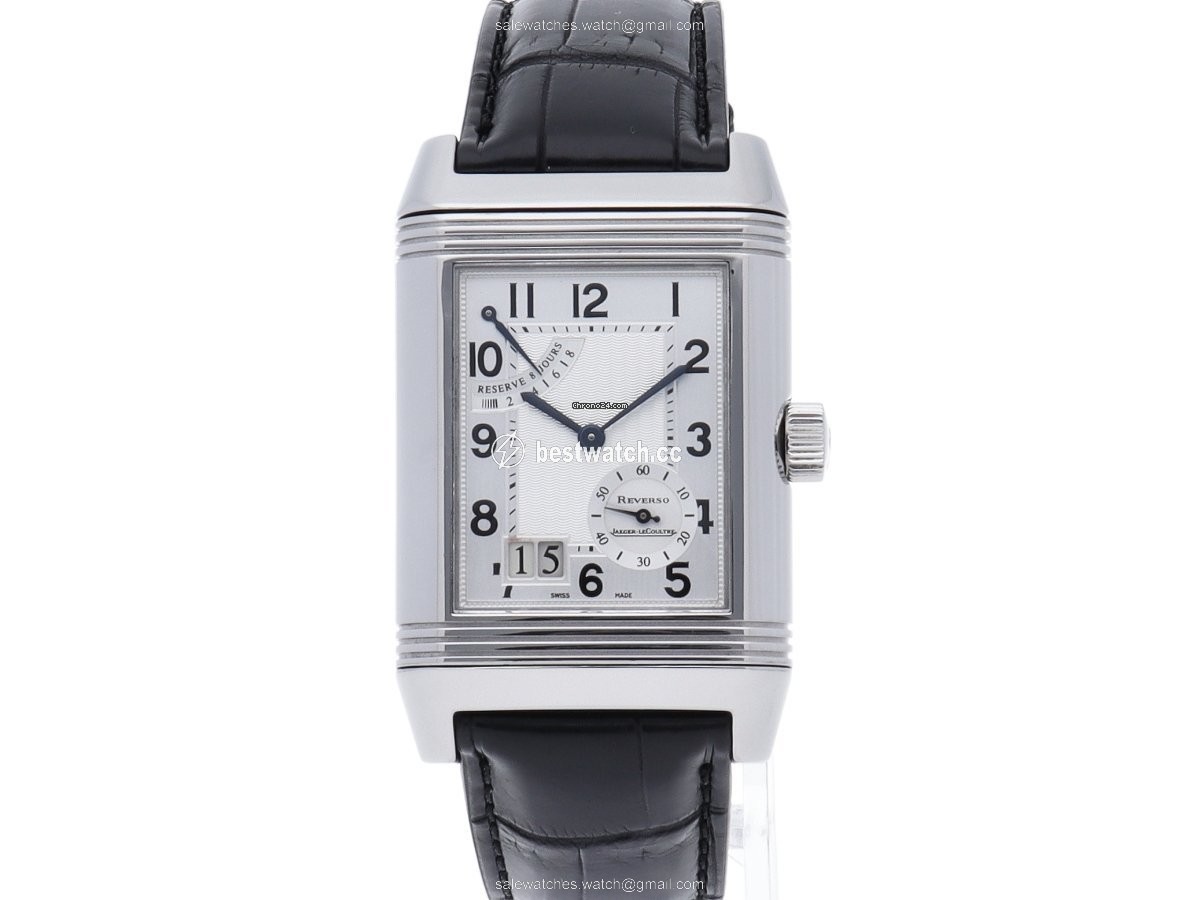 IMG_9085 Jaeger-LeCoultre Reverso Grande Date Mens watch Unisex Manual winding Steel Q3008420 Replica 2
