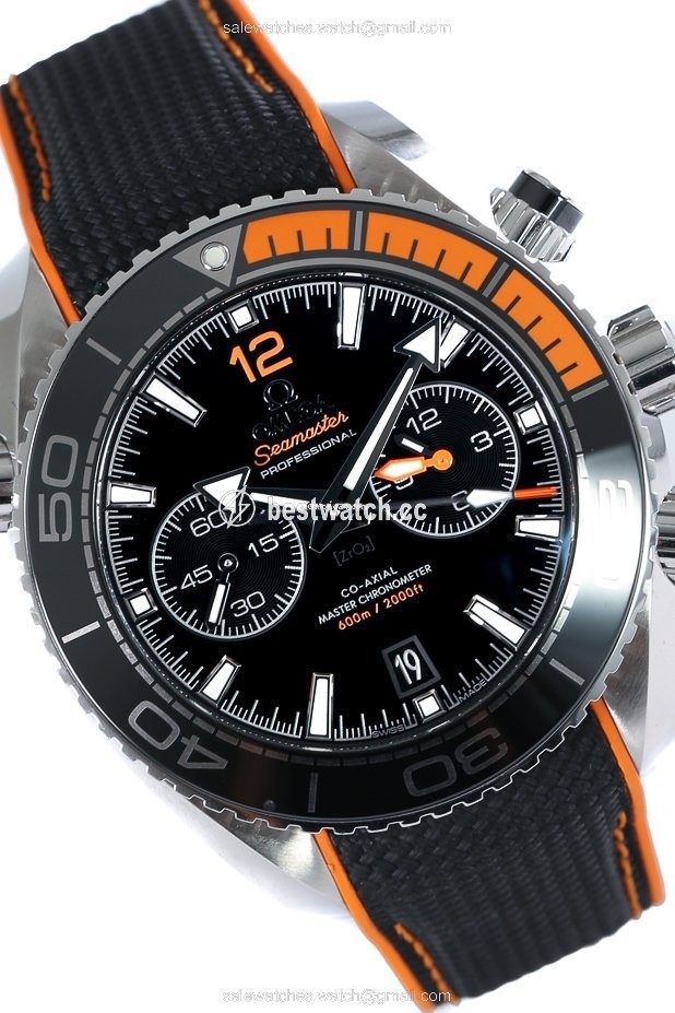 IMG_9085 Omega Seamaster Planet Ocean Chronograph Mens watch Unisex Automatic 215.32.46.51.01.001. Replica 2