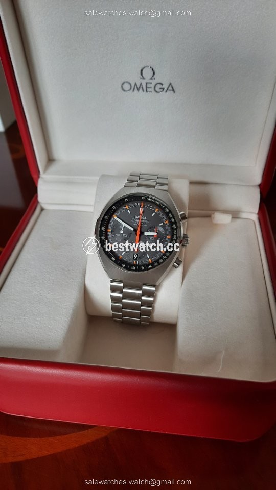 Omega Speedmaster Mark II Mens watch Unisex Automatic Steel 327.10.43.50.06.001 Replica 2