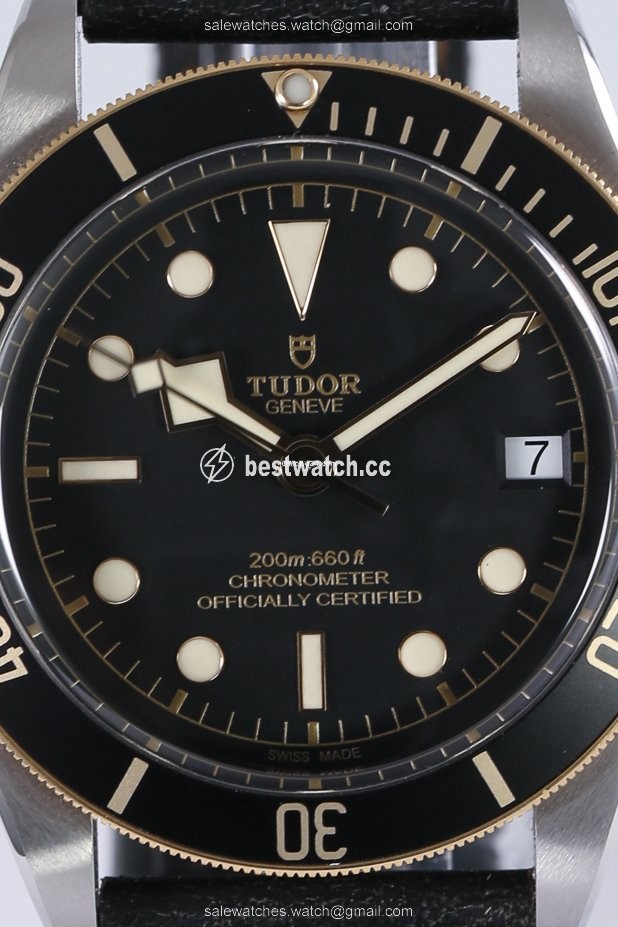 IMG_9085 Tudor Black Bay S&G Mens watch Unisex Automatic Gold Steel M79733N-0001 Replica 2