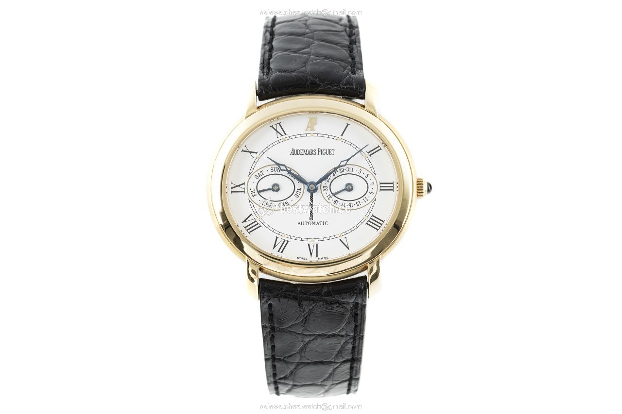 IMG_9085 Audemars Piguet Millenary Mens watch Unisex Automatic Yellow gold 25779BA Replica 2