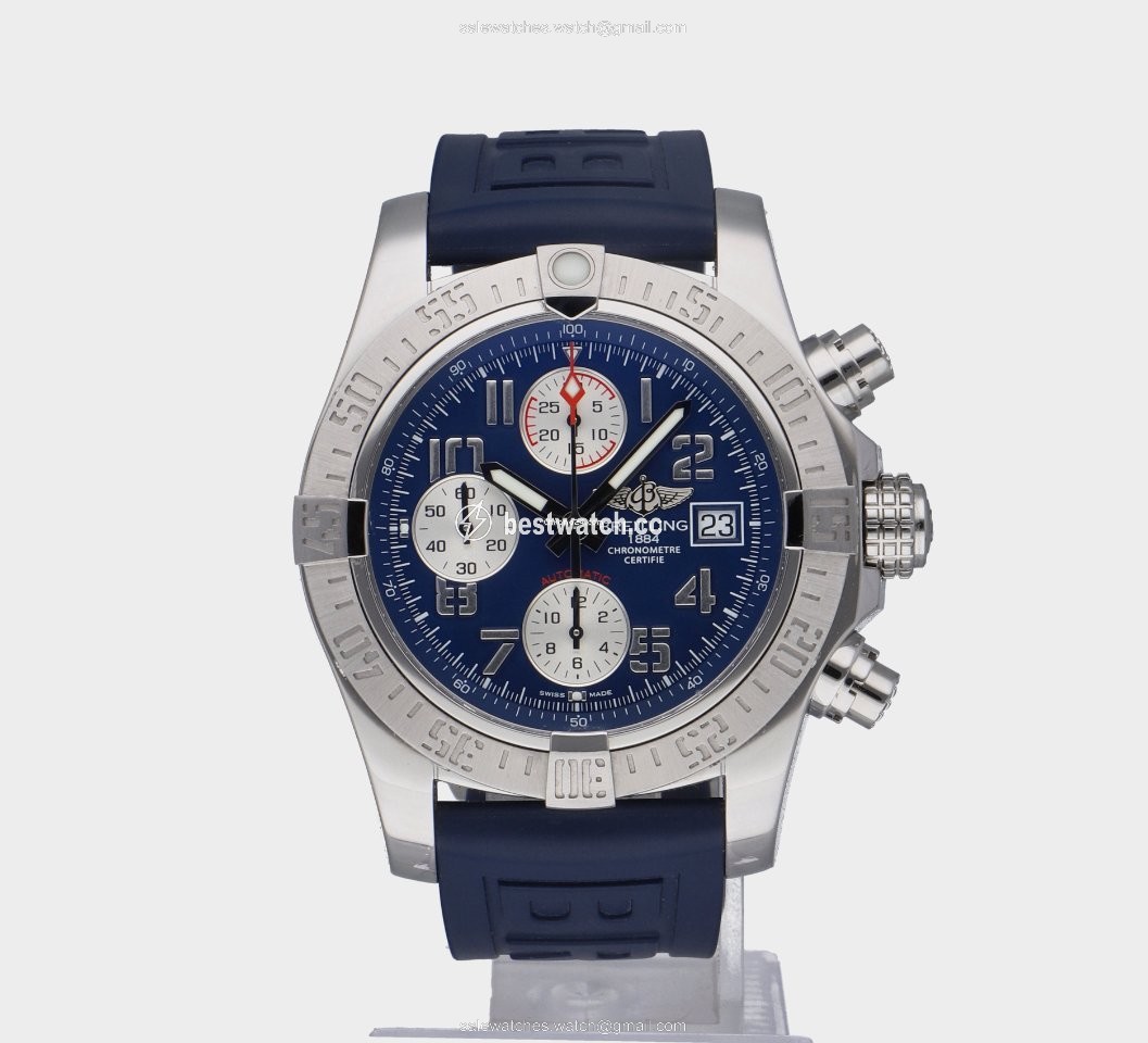IMG_9085 Breitling Avenger II Mens watch Unisex Automatic Steel A13381111C1S1 Replica 2
