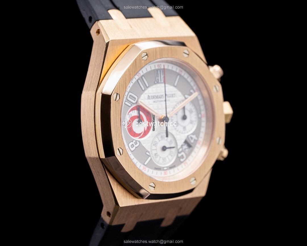 IMG_9085 Audemars Piguet Royal Oak Chronograph Mens watch Unisex Automatic Steel 25979OR.0.0002CA.01 Replica 2
