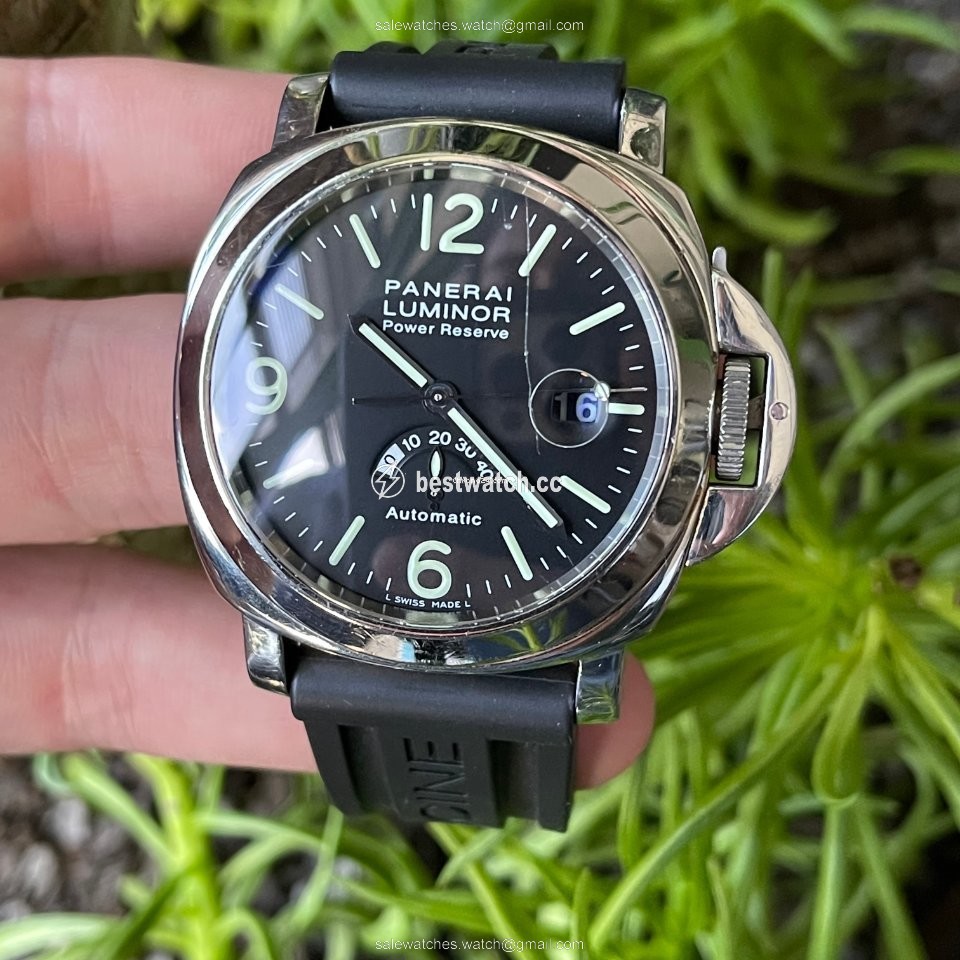 IMG_9085 Panerai Luminor Power Reserve Mens watch Unisex Automatic Steel PAM 00027 Replica 2