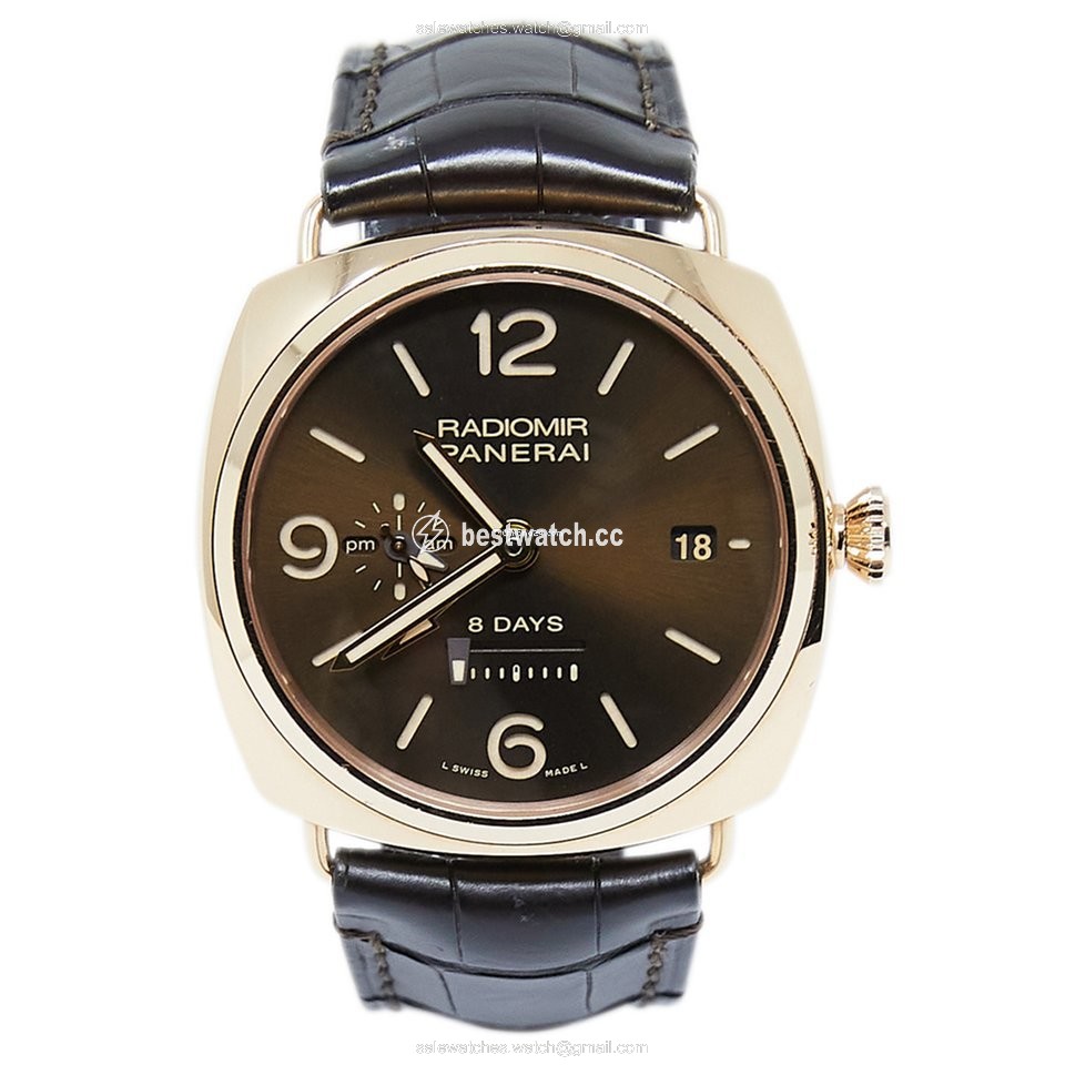 Panerai Special Editions Mens watch Unisex Manual winding Rose gold PAM 00395 Replica 2