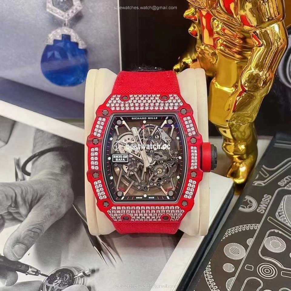 IMG_9085 Richard Mille RM 035 Mens watch Unisex Automatic Carbon RM035-02 Replica 2