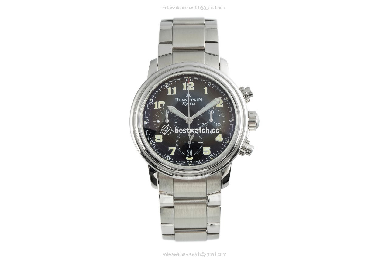 IMG_9085 Blancpain Leman Fly-Back Mens watch Unisex Automatic Steel 2185F Replica 2