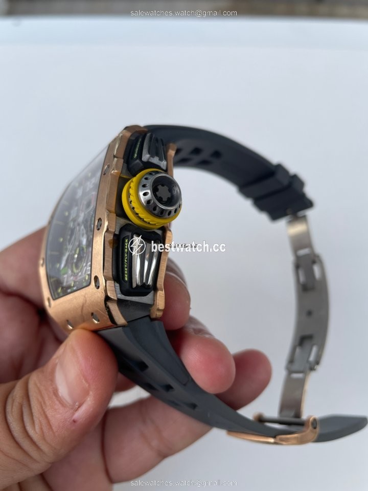 Richard Mille RM 011 Mens watch Unisex Automatic Mon-00636 Replica 2
