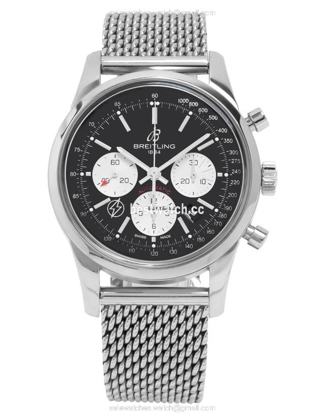 IMG_9085 Breitling Transocean Chronograph Mens watch Unisex Automatic Steel AB015212.BF26.154A Replica 2
